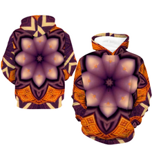 Indlæs billede til gallerivisning Custom Unisex All Over Print Hoodie with Pockets Adult Hoodies
