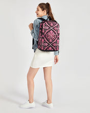 Load image into Gallery viewer, Rosa Y Negro 3D 2 Back To Basics School Backpack