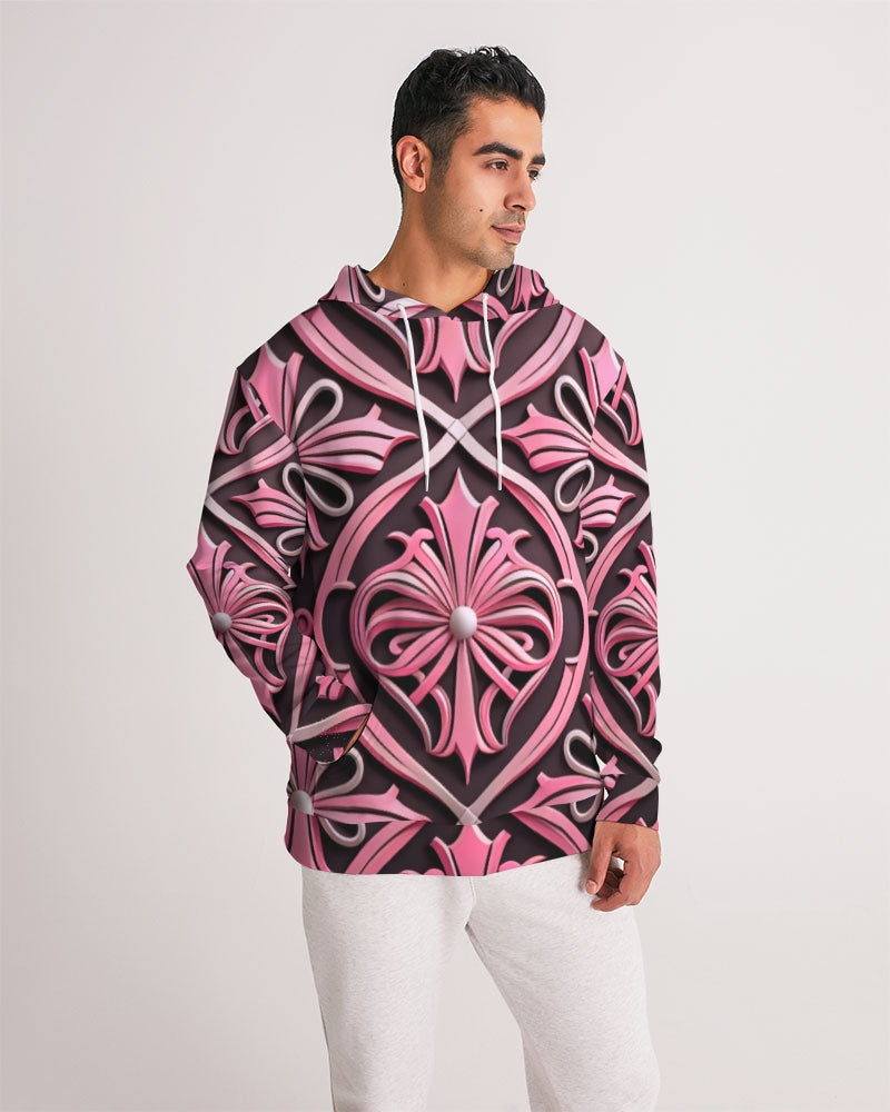 Rosa Y Negro 3D 2 Men's All-Over Print Hoodie