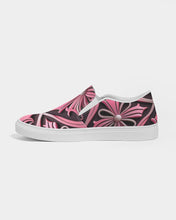 Load image into Gallery viewer, Rosa Y Negro 3D 2 Women&#39;s Slip-On Canvas Shoe
