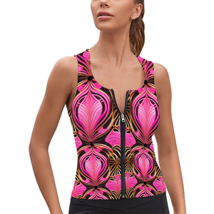 RYN1 V-Neck Hooded Sleeveless Vest