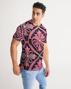 Rosa Y Negro 3D 2 Men's All-Over Print Tee