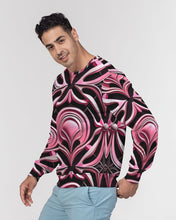 Indlæs billede til gallerivisning Tbd Men&#39;s All-Over Print Classic French Terry Crewneck Pullover