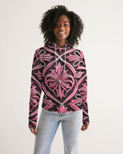 Load image into Gallery viewer, Rosa Y Negro 3D 2 Women&#39;s All-Over Print Hoodie