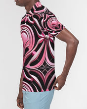 Load image into Gallery viewer, Tbd Men&#39;s All-Over Print Slim Fit Short Sleeve Polo