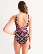 Load image into Gallery viewer, Rosa Y Negro 3D 2 Women&#39;s All-Over Print One-Piece Swimsuit