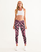 Load image into Gallery viewer, Rosa Y Negro 3D 2 Women&#39;s All-Over Print Yoga Pants