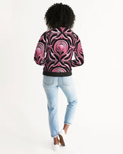 Load image into Gallery viewer, Tbd Women&#39;s All-Over Print Bomber Jacket