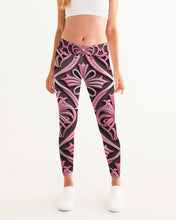 Load image into Gallery viewer, Rosa Y Negro 3D 2 Women&#39;s All-Over Print Yoga Pants