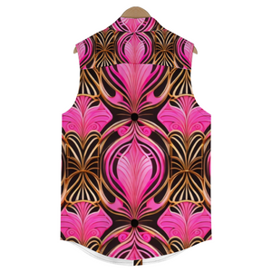 RYN1 Women's Sleeveless Shirt with Double Pockets
