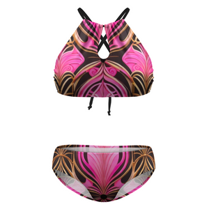 RYN 1 Plus Size Women's Two Piece Swimsuit