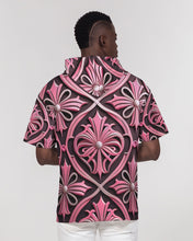 Load image into Gallery viewer, Rosa Y Negro 3D 2 Men&#39;s All-Over Print Premium Heavyweight Short Sleeve Hoodie