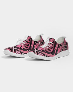 Rosa Y Negro 3D 2 Men's Lace Up Flyknit Shoe