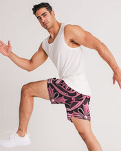 Load image into Gallery viewer, Rosa Y Negro 3D 2 Men&#39;s All-Over Print Jogger Shorts