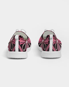 Rosa Y Negro 3D 2 Men's Lace Up Flyknit Shoe