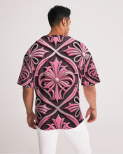 Indlæs billede til gallerivisning Rosa Y Negro 3D 2 Men&#39;s All-Over Print Premium Heavyweight Tee