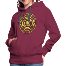 Afbeelding in Gallery-weergave laden, Sun 1 Women’s Premium Hoodie - burgundy