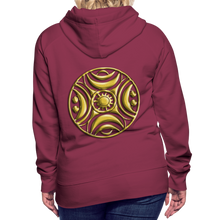 Afbeelding in Gallery-weergave laden, Sun 1 Women’s Premium Hoodie - burgundy