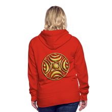 Afbeelding in Gallery-weergave laden, Sun 1 Women’s Premium Hoodie - red