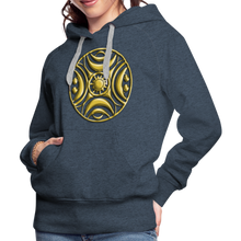 Afbeelding in Gallery-weergave laden, Sun 1 Women’s Premium Hoodie - heather denim