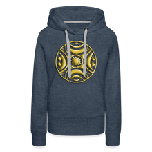 Afbeelding in Gallery-weergave laden, Sun 1 Women’s Premium Hoodie - heather denim