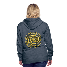 Afbeelding in Gallery-weergave laden, Sun 1 Women’s Premium Hoodie - heather denim
