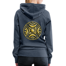 Afbeelding in Gallery-weergave laden, Sun 1 Women’s Premium Hoodie - heather denim