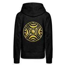 Afbeelding in Gallery-weergave laden, Sun 1 Women’s Premium Hoodie - charcoal grey