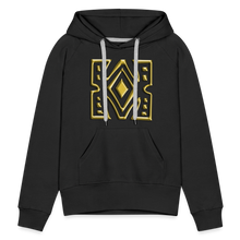 Afbeelding in Gallery-weergave laden, Gold Diamond 1 Women’s Premium Hoodie - black
