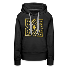 Afbeelding in Gallery-weergave laden, Gold Diamond 1 Women’s Premium Hoodie - black