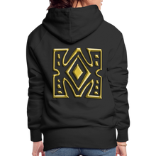 Afbeelding in Gallery-weergave laden, Gold Diamond 1 Women’s Premium Hoodie - black