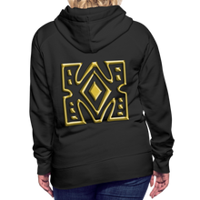 Afbeelding in Gallery-weergave laden, Gold Diamond 1 Women’s Premium Hoodie - black