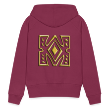Afbeelding in Gallery-weergave laden, Gold Diamond 1 Women’s Premium Hoodie - burgundy