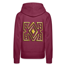 Afbeelding in Gallery-weergave laden, Gold Diamond 1 Women’s Premium Hoodie - burgundy