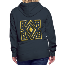 Afbeelding in Gallery-weergave laden, Gold Diamond 1 Women’s Premium Hoodie - navy