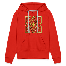 Afbeelding in Gallery-weergave laden, Gold Diamond 1 Women’s Premium Hoodie - red