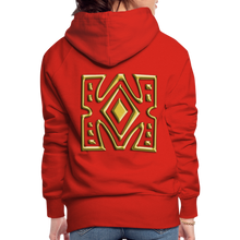 Afbeelding in Gallery-weergave laden, Gold Diamond 1 Women’s Premium Hoodie - red