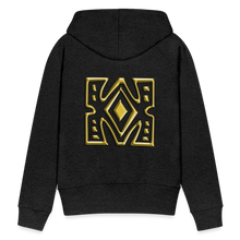 Afbeelding in Gallery-weergave laden, Gold Diamond 1 Women’s Premium Hoodie - charcoal grey