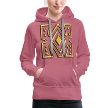 Afbeelding in Gallery-weergave laden, Gold Diamond 1 Women’s Premium Hoodie - mauve