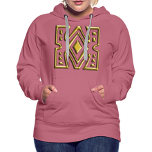 Afbeelding in Gallery-weergave laden, Gold Diamond 1 Women’s Premium Hoodie - mauve