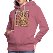Afbeelding in Gallery-weergave laden, Gold Diamond 1 Women’s Premium Hoodie - mauve
