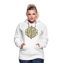 Indlæs billede til gallerivisning Crest 2 Women’s Premium Hoodie - white