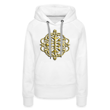 Indlæs billede til gallerivisning Crest 2 Women’s Premium Hoodie - white