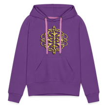 Indlæs billede til gallerivisning Crest 2 Women’s Premium Hoodie - purple 