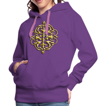 Indlæs billede til gallerivisning Crest 2 Women’s Premium Hoodie - purple 