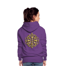 Indlæs billede til gallerivisning Crest 2 Women’s Premium Hoodie - purple 