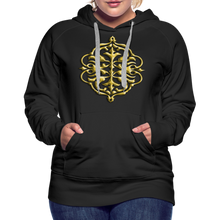Indlæs billede til gallerivisning Crest 2 Women’s Premium Hoodie - black