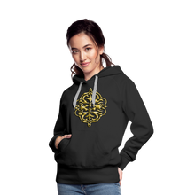 Indlæs billede til gallerivisning Crest 2 Women’s Premium Hoodie - black