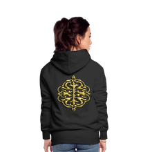 Indlæs billede til gallerivisning Crest 2 Women’s Premium Hoodie - black