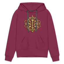 Indlæs billede til gallerivisning Crest 2 Women’s Premium Hoodie - burgundy